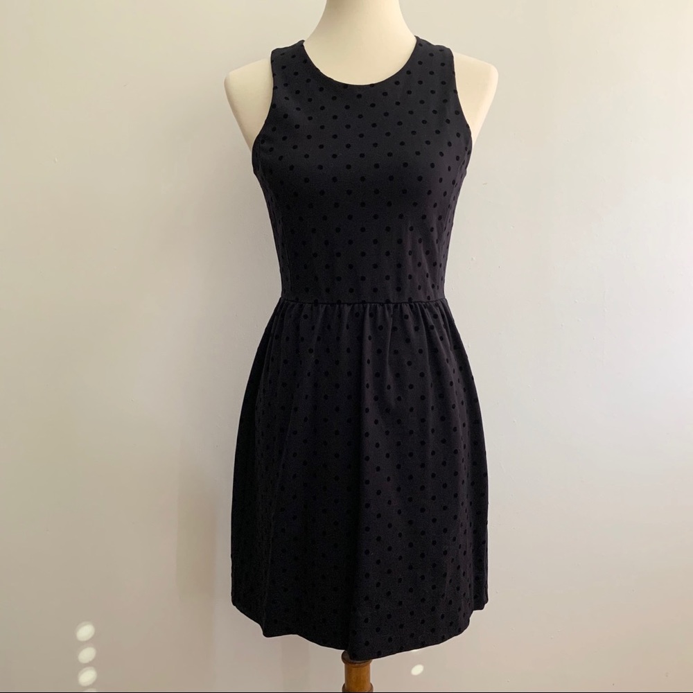 JCrew polka dot dress